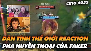 DÂN MẠNG BÙNG NỔ TRƯỚC FAKER TRONG TRẬN JDG vs T1 TẠI CKTG 2023, REACTION CỰC MẠNH - Ted Thông Tin