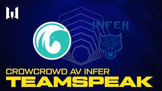 Teamspeak игроков на Warface Superfast Cup. Матч между CrowCrowd и Infer