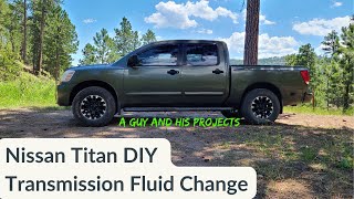 Nissan Titan Transmission Fluid Change DIY