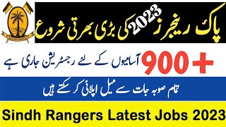 Pak Ranger new Jobs July 2023|Rangers jobs|Sindh Rangers Online Apply