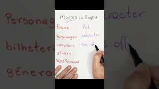 Falando sobre CINEMA 🎥 em Inglês #shorts #ingles # #aprenderingles #inglesfluente