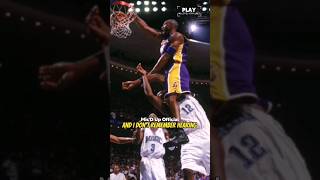 DWIGHT HOWARD RECALL THE POSTERIZED DUNK OF KOBE BRYANT😱😱😱 #NBA #SHORTS #PODCAST #KOBEBRYANT