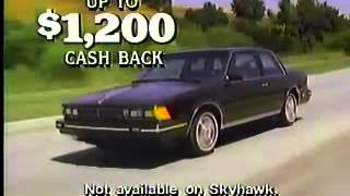 Buick commercial 1987