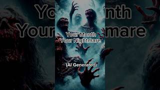 Your Month, Your Nightmare 😱|Ai Generated #shorts #trending