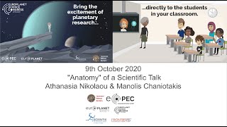 LeWiBo - EPSC Goes Live for Schools - "Anatomy" of a Scientific Talk - Nikolaou & Chaniotakis