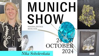 Nika Sobolevskaia LIVE from the 2024 Munich Mineral Show