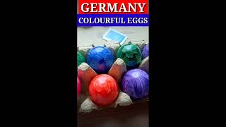 Germany colourful eggs | why Germany sell colourful eggs | Germany groceries store | Germany video