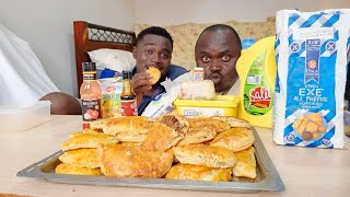 JAMAICAN BEEF PATTIES BY DANTE THE BAKER, FIRST TIME STREET TESTING..