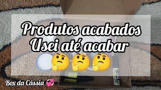 Acabados Julho/agosto 2021 - Skincare/Casa Gostei ou não? 🤔