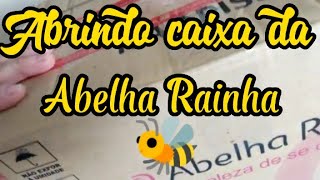 ABRINDO CAIXA DA ABELHA RAINHA - SURPRESAS!!!