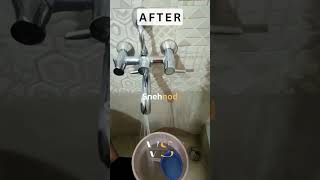 "Shining taps, spotless spaces! 💧✨ Trust Snehnod Services for a sparkling clean!" #TapCleaning