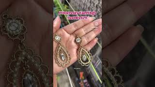 Pinteresty Earrings #oxidarajewellery #jewellery #youtubeshorts #shorts