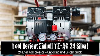 Einhell TE-AC 24 Silent Kompressor -- Unboxing [Hochformatvideo]