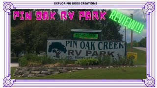 campground review video of Pin Oaks Campground in Villa Ridge, MO, monthly rates and pet friendly