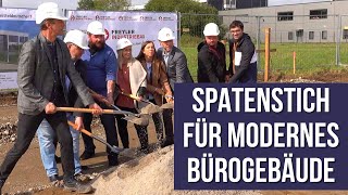 Spatenstich für modernes Bürogebäude