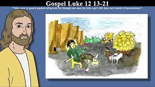 Reflection for Children | Gospel Luke 12 13-21 | 21 October  2024