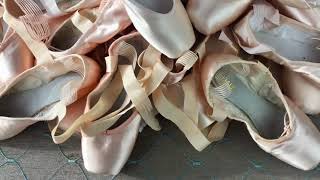 Pointe shoes collection