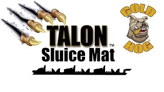 Talon Sluice Mat - Gold Sluice Mat Testing