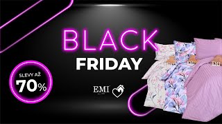 Největší slevy roku v BLACK FRIDAY až 70% 🚀 |EMI