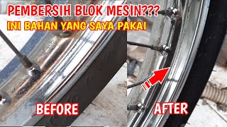 Cara Membuat pembersih karat besi blok mesin motor/mobil (how to make rush remover) IDE USHA