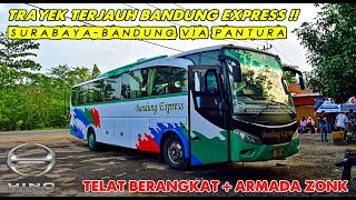 SANG LEGENDA ASLI SUNDA INI MELEBAR SAMPAI SURABAYA !! TRIP BANDUNG EXPRESS SBY-BANDUNG VIA PANTURA