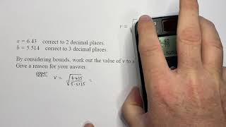 Error bounds 1