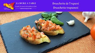 Bruschette de Trapani - Bruschette trapanesi