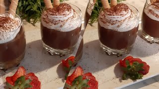 Hai il latte e banana! fai questo meraviglioso dessert عندك حليب وموزة!حضري اروع تحلية باردة رمضانية