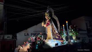 Procesión de la Virgen de Candelaria, Chiantla 2024.