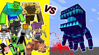 Cosmic Fiend Vs Mutant Beasts and Mutant More in Minecraft