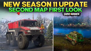 New Season 11 Update New Region Second Map in SnowRunner First Look Everything You Need to Know