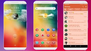 TEMA MIUI 10 FULLCOLOR MANTAP TEMBUS WA & SEMUA APLIKASI BAWAAN