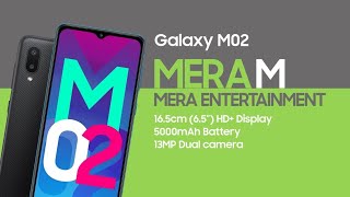 Samsung Galaxy M02 | Mera M, Mera Entertainment | Official Introduction