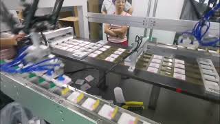 Robotic Sorting and Gathering of Sanitary Pad(menstrual pad) before Flow Packing by Delta Robot