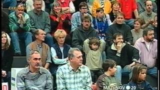 Tischtennis Bundesliga: Dmitry Mazunov vs Philippe Saive Oct 1998