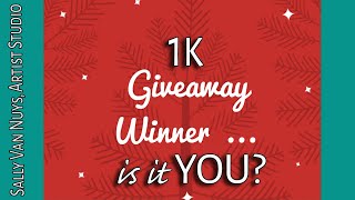 WINNER! 1k Sweepstakes Giveaway  |  Thank You Sweepstakes Winner