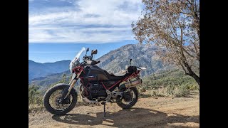 MOTO GUZZI V85TT out PLAYING in the MOUNTAINS  - TOLOX to ISTAN