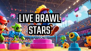 Climbing Trophies in Brawl Stars live || Friendly Battles|| Trophy Push #brawlstars #livestreams