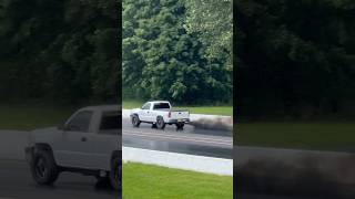 Diesel Chevy Silverado Drag Race #dragracing #diesel