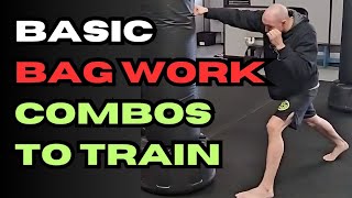 BASIC BAG WORK COMBOS TO TRAIN 🥊🥋😎