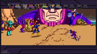 X-Men Arcade 6 Player! Full Playthrough! MAME Amped! Mini Classics!