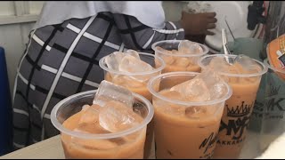 MAKKARAJA THAI TEA… ENAK DAN SEGAR !!! LEMON TEA NYA JUGA JUARA