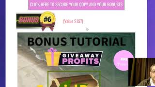 GIVEAWAYPROFITSREVEWVIDEO