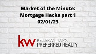 Market of the Minute: Mortgage Hacks pt 1