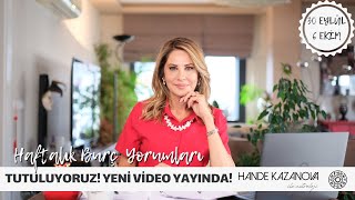 TUTULUYORUZ! - 30 Eylül - 6 Ekim Haftalık Burç Yorumları - Hande Kazanova ile Astroloji