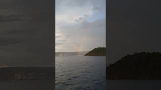 Rainbow 🌈 in the Oslo ocean 💙