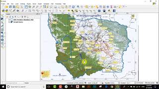 How to clip Raster in QGIS|Clipping Raster in QGIS