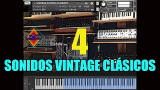 VINTAGE SYNTHS 4 LIBRARY🎼🎹🥁🎷🎺🎸🎻😱😱LIBRERÍAS KONTAKT 🤩500 instrumentos nki🤩Samples KONTAKT🎼🎹BY LMTYM🔥