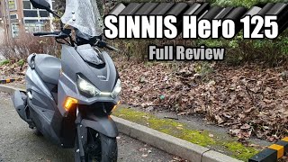 SINNIS Hero 125cc Scooter Review