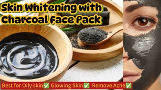 Get Glowing Skin with Charcoal Powder Face Pack: DIY  & Benefits